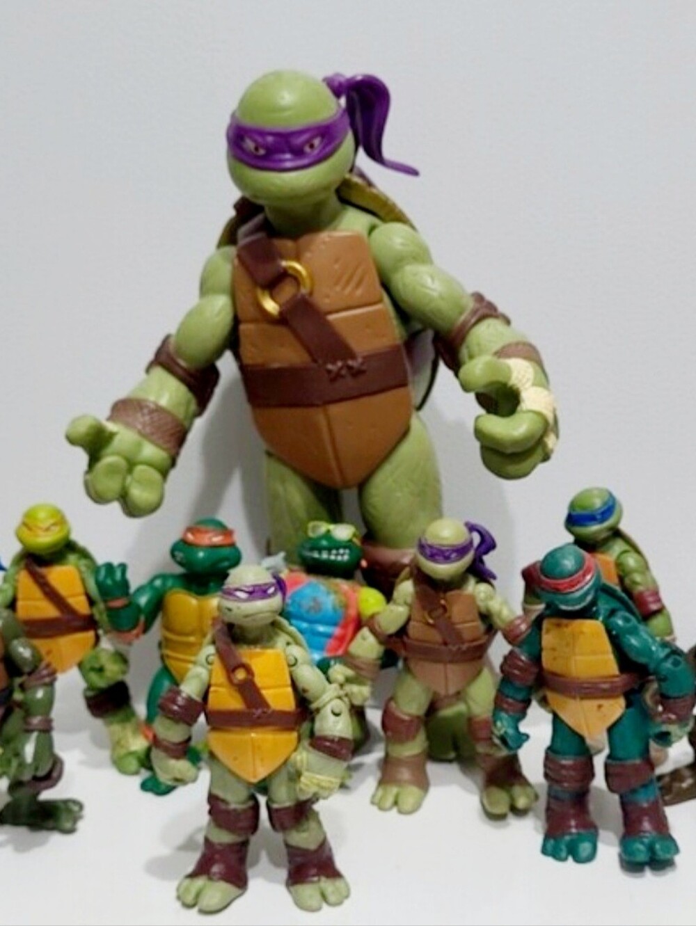 Teenage Mutant Ninja Turtles TMNT 2012 Playmates Action Figure Lot